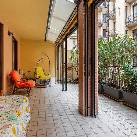Corsica Huge Terrace Flats Apartment Milan Exterior photo